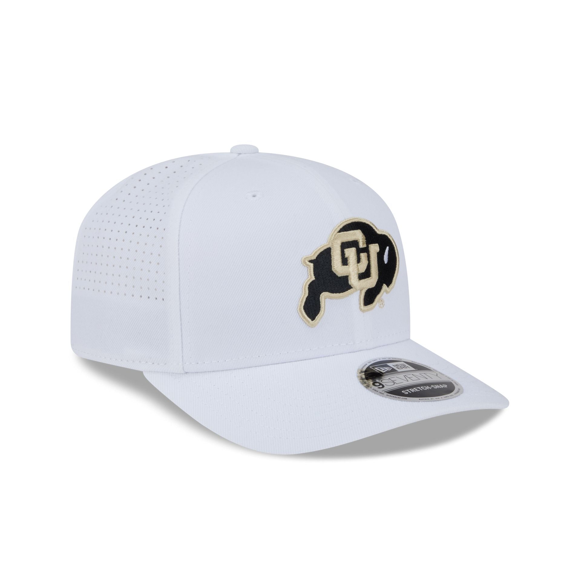 Colorado Buffaloes Optic White Performance 9SEVENTY Stretch-Snap Hat