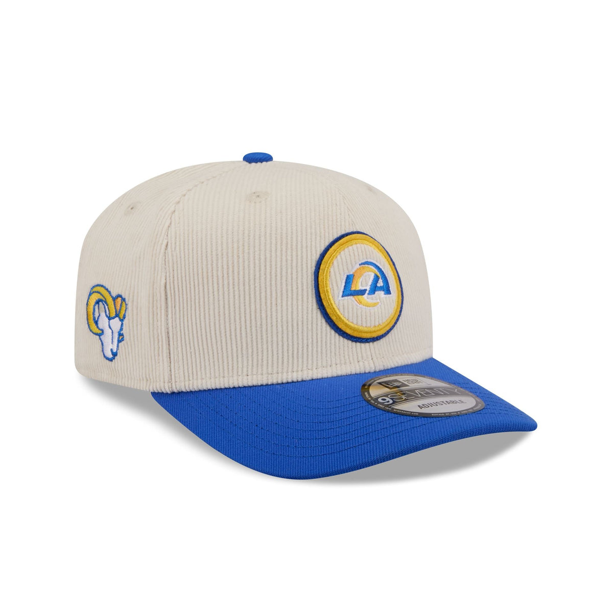Los Angeles Rams Loyal Corduroy 9SEVENTY Stretch-Snap Hat