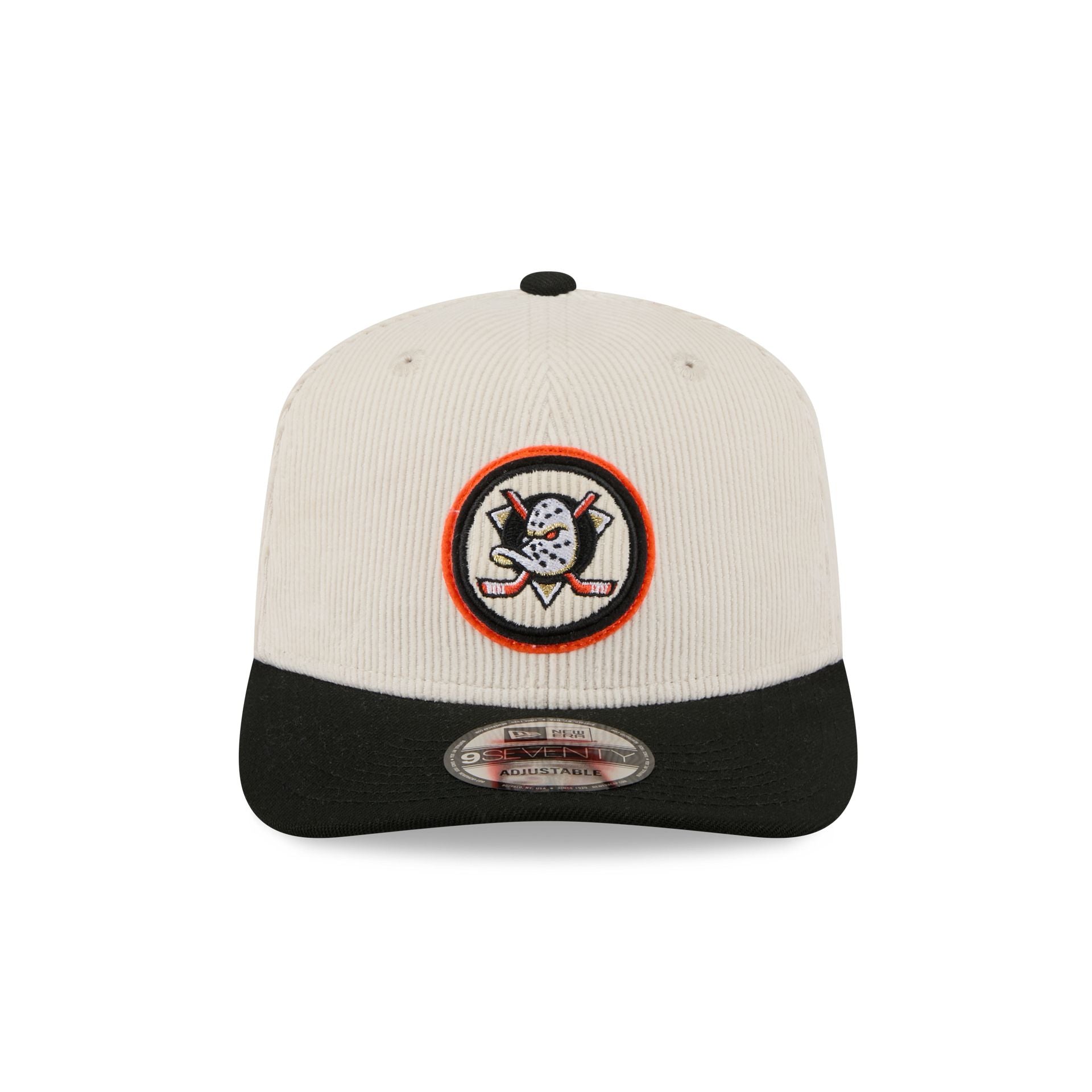 Anaheim Ducks Loyal Corduroy 9SEVENTY Stretch-Snap Hat