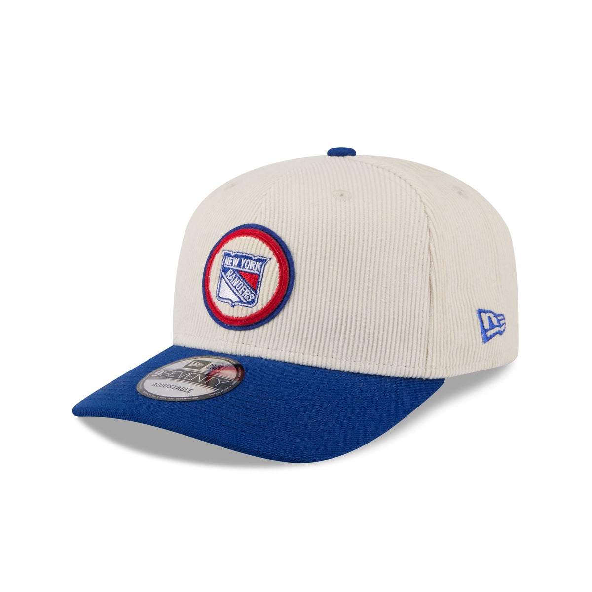 New York Rangers Loyal Corduroy 9SEVENTY Stretch-Snap Hat