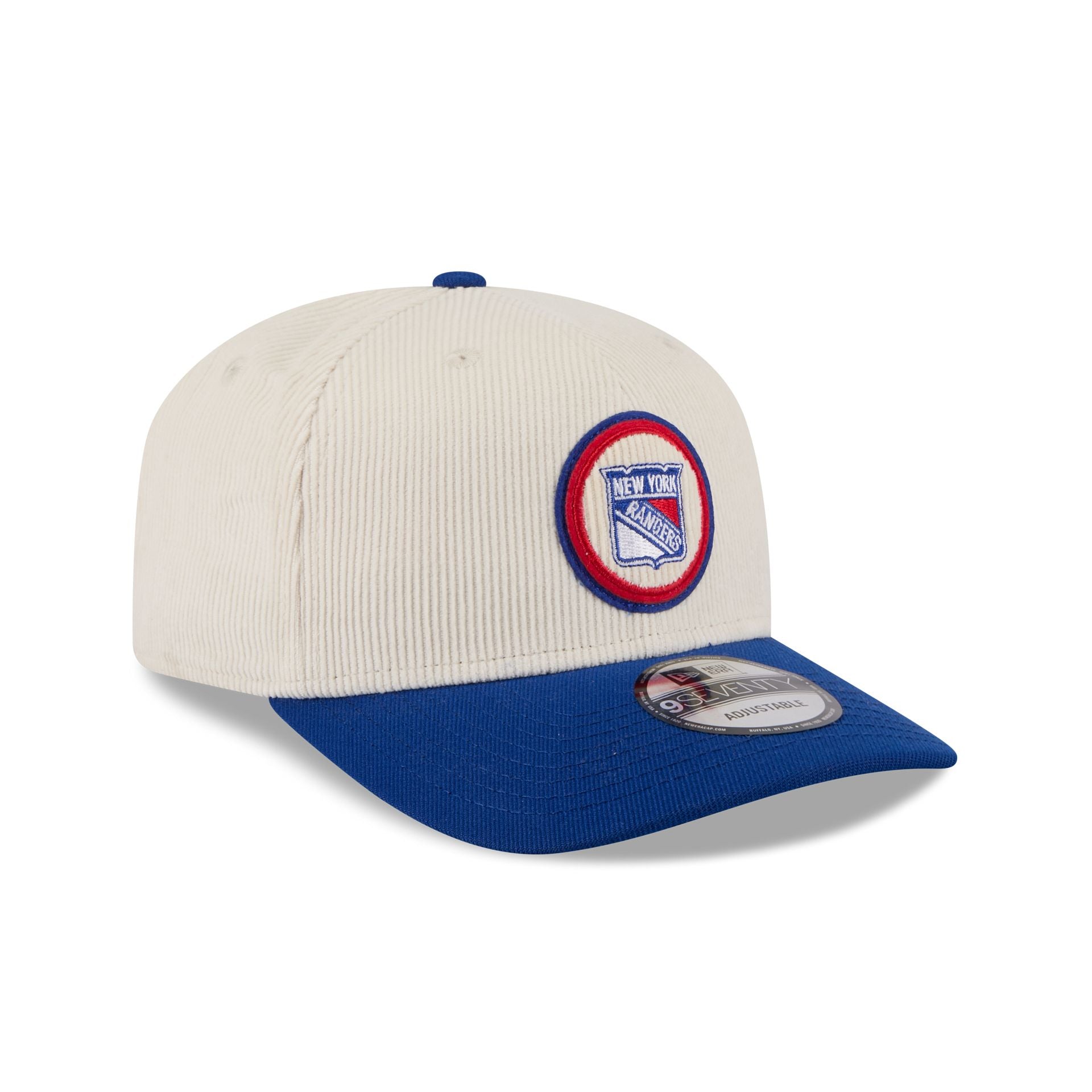 New York Rangers Loyal Corduroy 9SEVENTY Stretch-Snap Hat