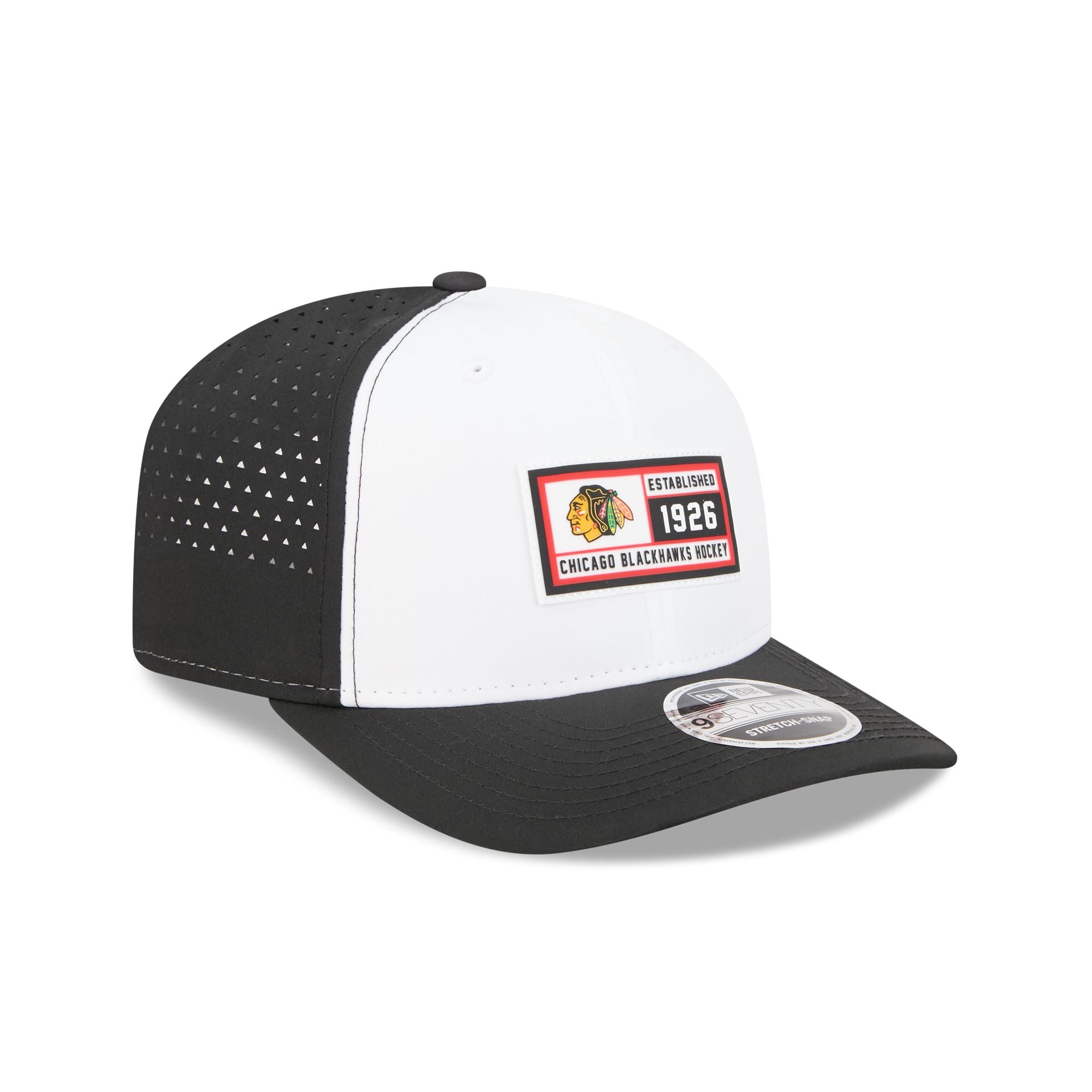 Chicago Blackhawks Est. Patch 9SEVENTY Stretch-Snap Hat