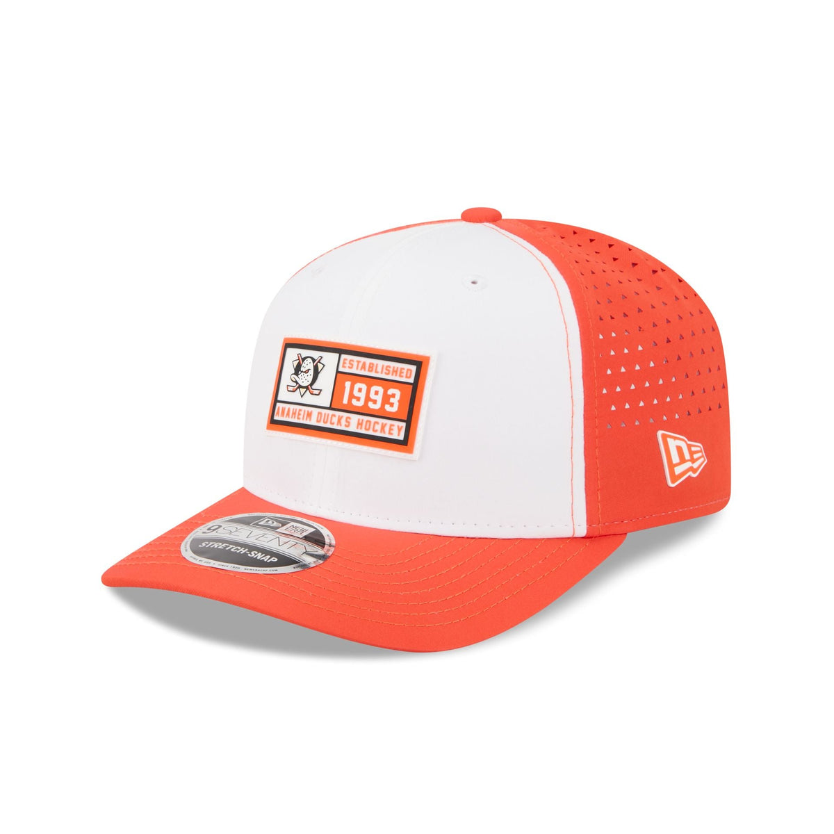 Anaheim Ducks Est. Patch 9SEVENTY Stretch-Snap Hat