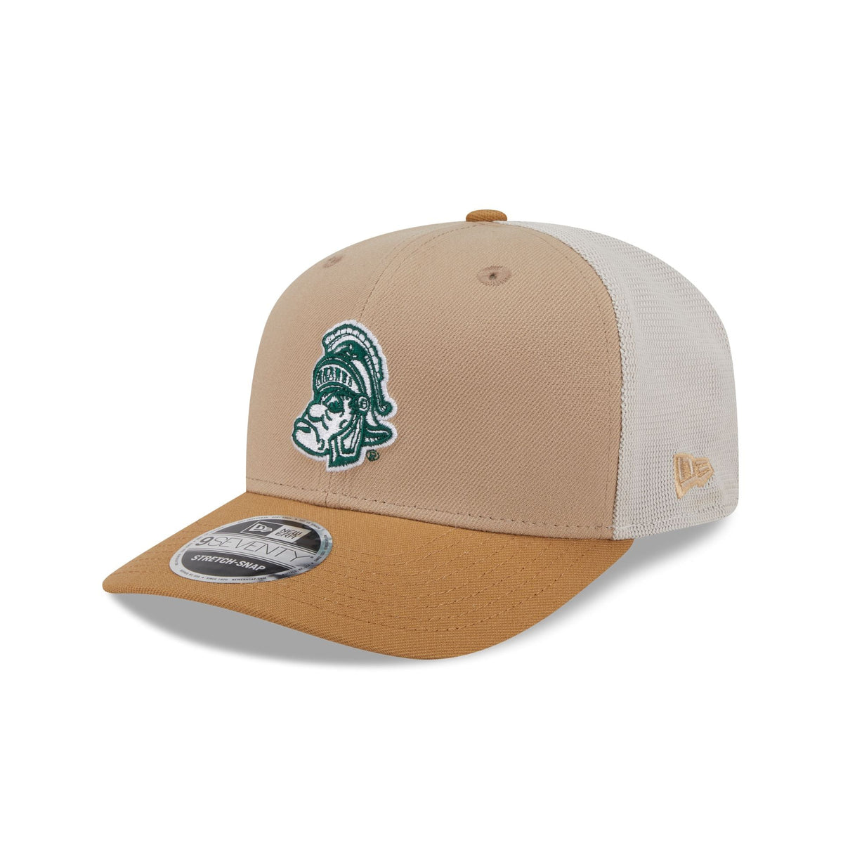 Michigan State Spartans College Vault Stone 9SEVENTY Trucker Hat