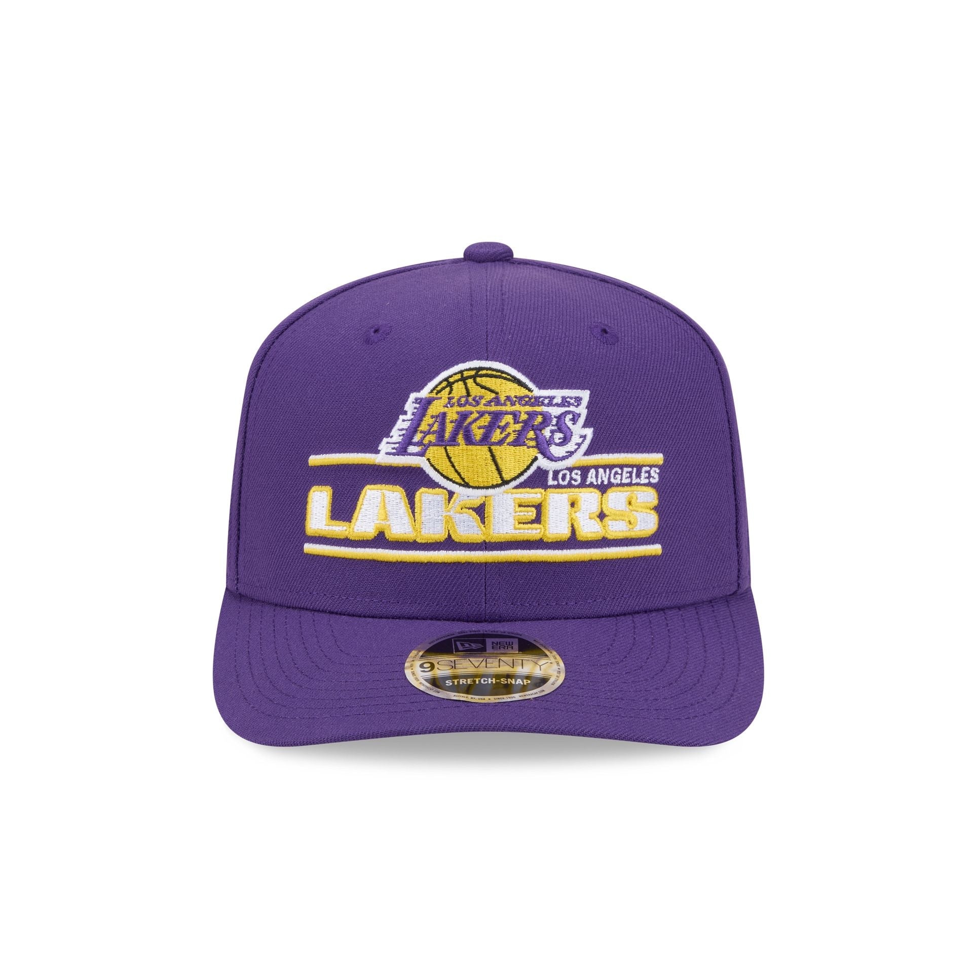Los Angeles Lakers Stated 9SEVENTY Stretch-Snap Hat