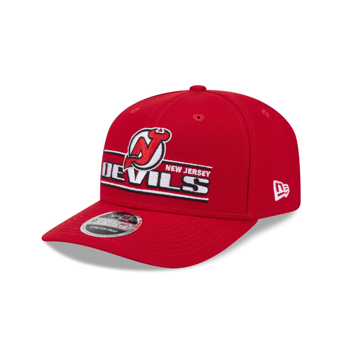 New Jersey Devils Stated 9SEVENTY Stretch-Snap Hat