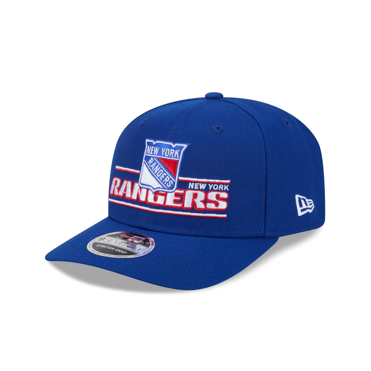New York Rangers Stated 9SEVENTY Stretch-Snap Hat