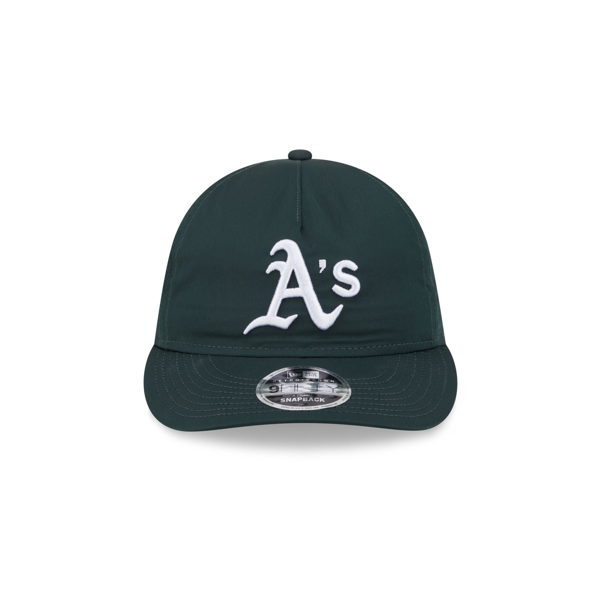 Athletics Nylon Retro Crown 9FIFTY A-Frame Snapback Hat