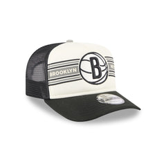 Brooklyn Nets Banner 9FIFTY A-Frame Trucker Hat