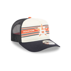 Houston Astros Banner 9FIFTY A-Frame Trucker Hat