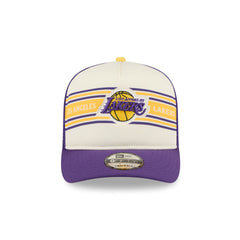 Los Angeles Lakers Banner 9FIFTY A-Frame Trucker Hat