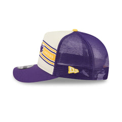 Los Angeles Lakers Banner 9FIFTY A-Frame Trucker Hat