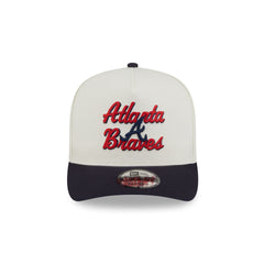 Atlanta Braves Chainstitch 9FIFTY A-Frame Snapback Hat