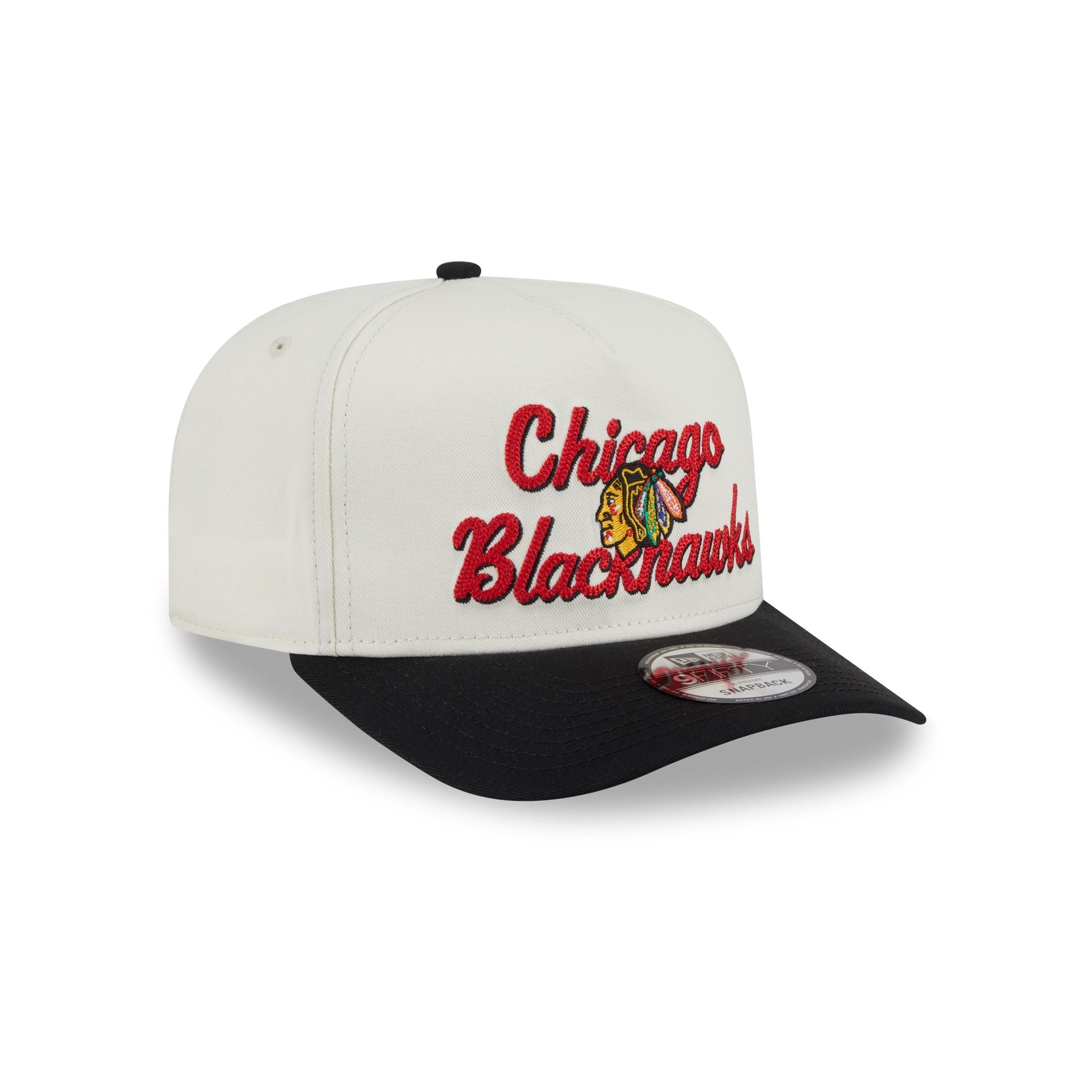 Chicago Blackhawks Chainstitch 9FIFTY A-Frame Snapback Hat
