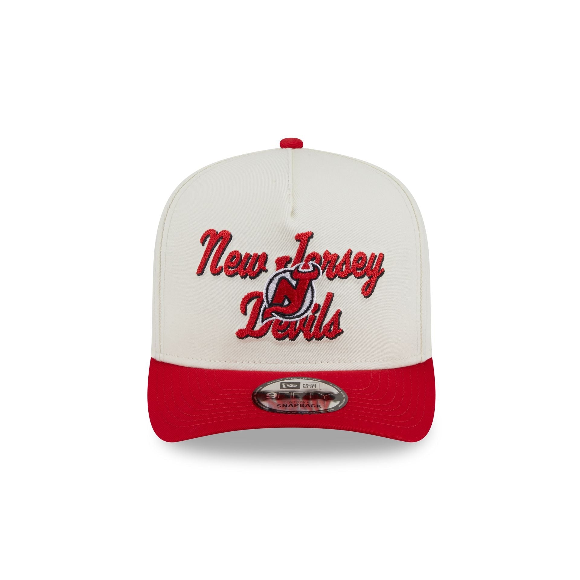 New Jersey Devils Chainstitch 9FIFTY A-Frame Snapback Hat