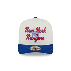 New York Rangers Chainstitch 9FIFTY A-Frame Snapback Hat