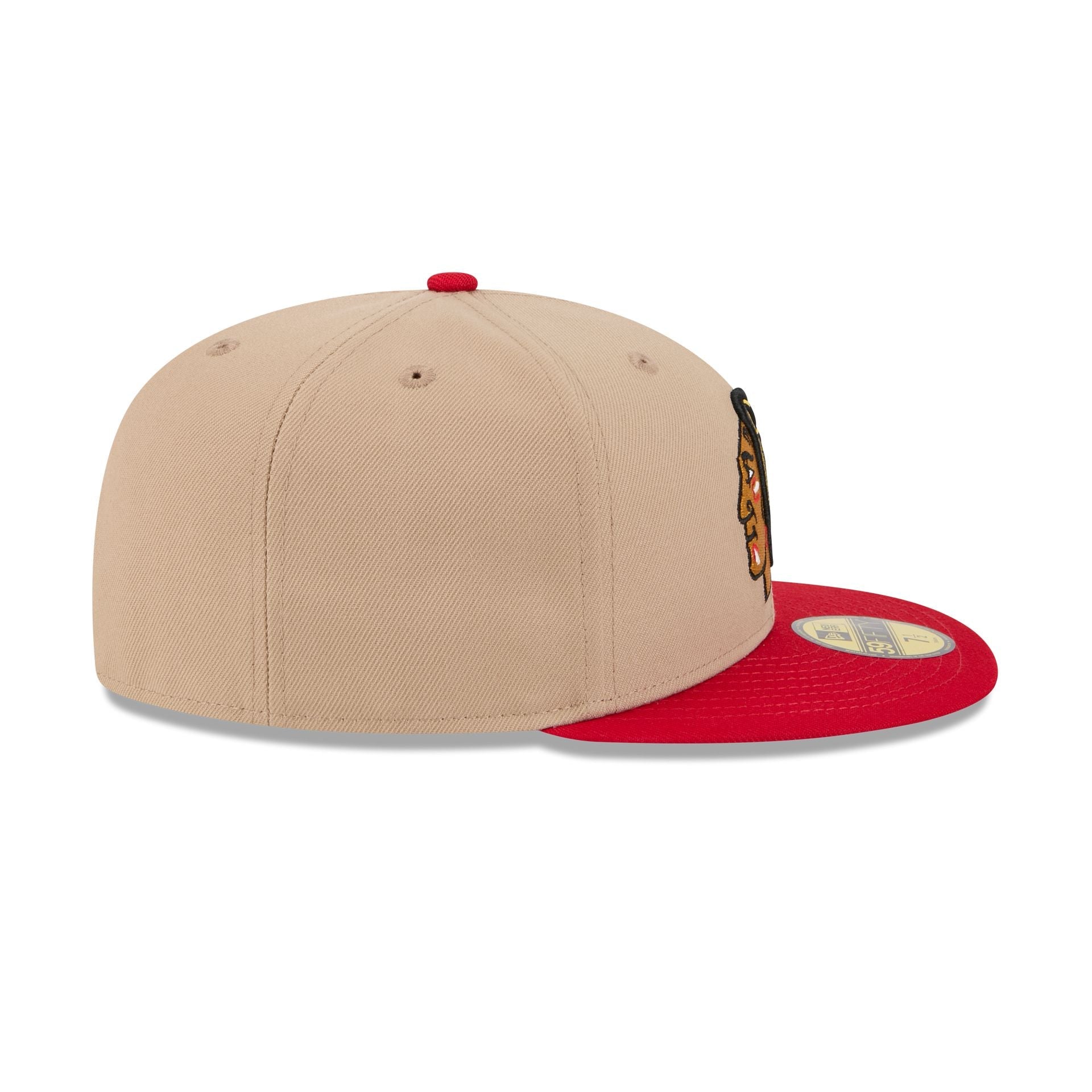 Chicago Blackhawks Camel 59FIFTY Fitted Hat