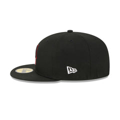 Clark Atlanta Panthers Go-To Black 59FIFTY Fitted Hat