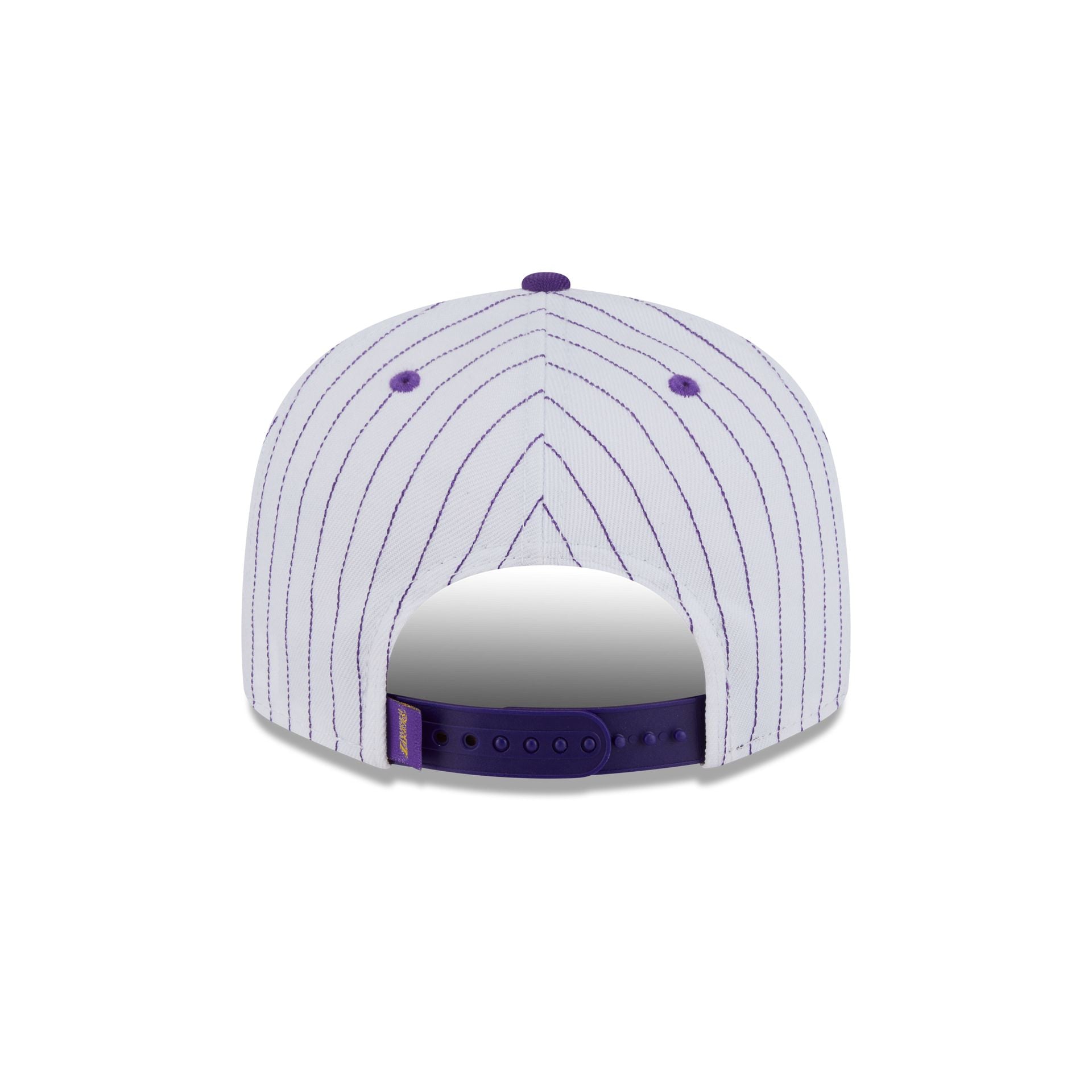 Los Angeles Lakers Deceptor Pinstripe 9FIFTY Snapback Hat