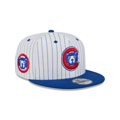 Chicago Cubs Deceptor Pinstripe 9FIFTY Snapback Hat