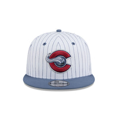 Colorado Avalanche Deceptor Pinstripe 9FIFTY Snapback Hat
