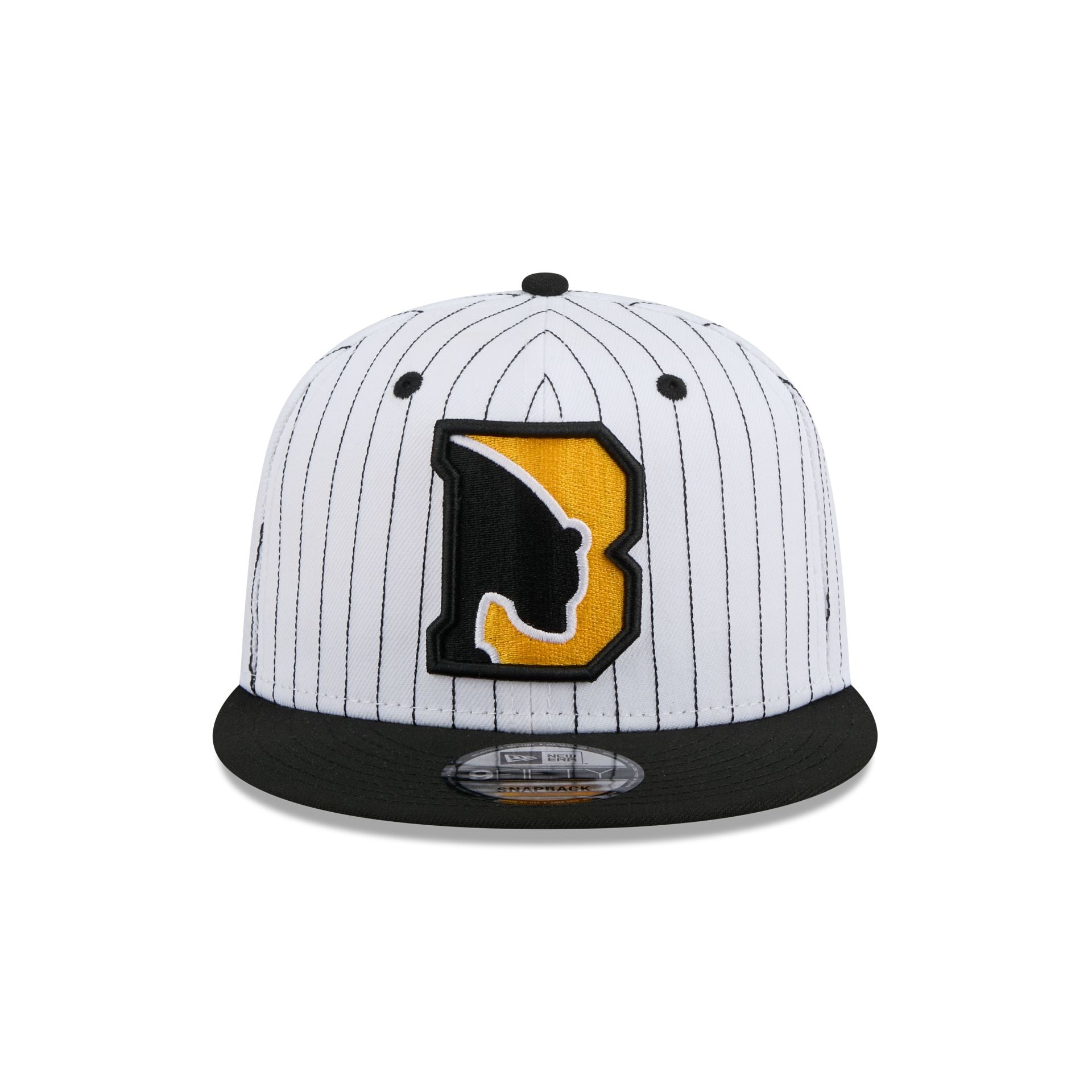 Boston Bruins Deceptor Pinstripe 9FIFTY Snapback Hat