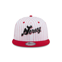New Jersey Devils Deceptor Pinstripe 9FIFTY Snapback Hat