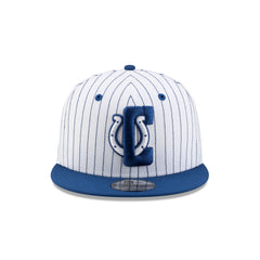 Indianapolis Colts Deceptor Pinstripe 9FIFTY Snapback Hat