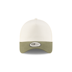 New Era Branded High Twist Chrome White 9FORTY A-Frame Adjustable Hat