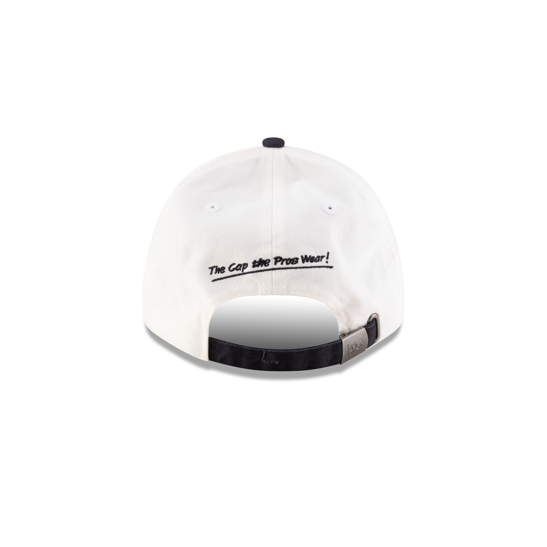 New Era Branded Sweep Rugby College White 9FORTY Adjustable Hat