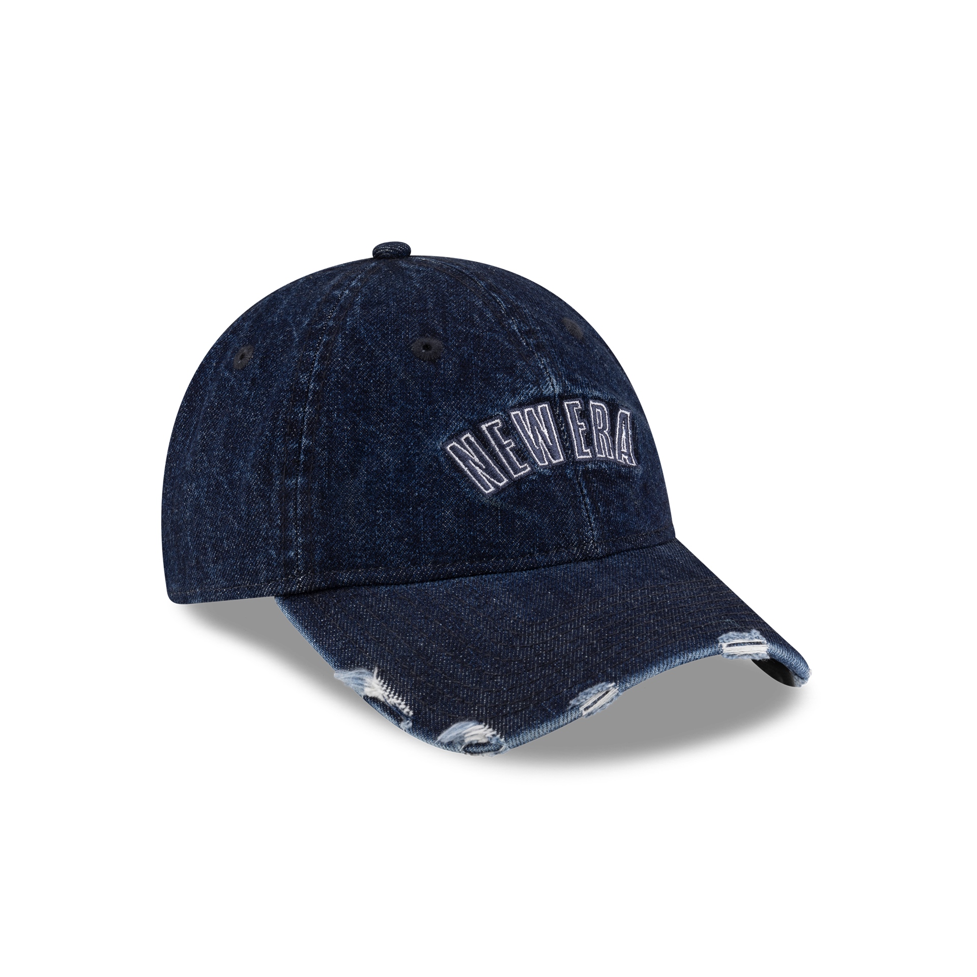 New Era Branded Sweep Rugby Denim Muted Indigo 9FORTY Adjustable Hat