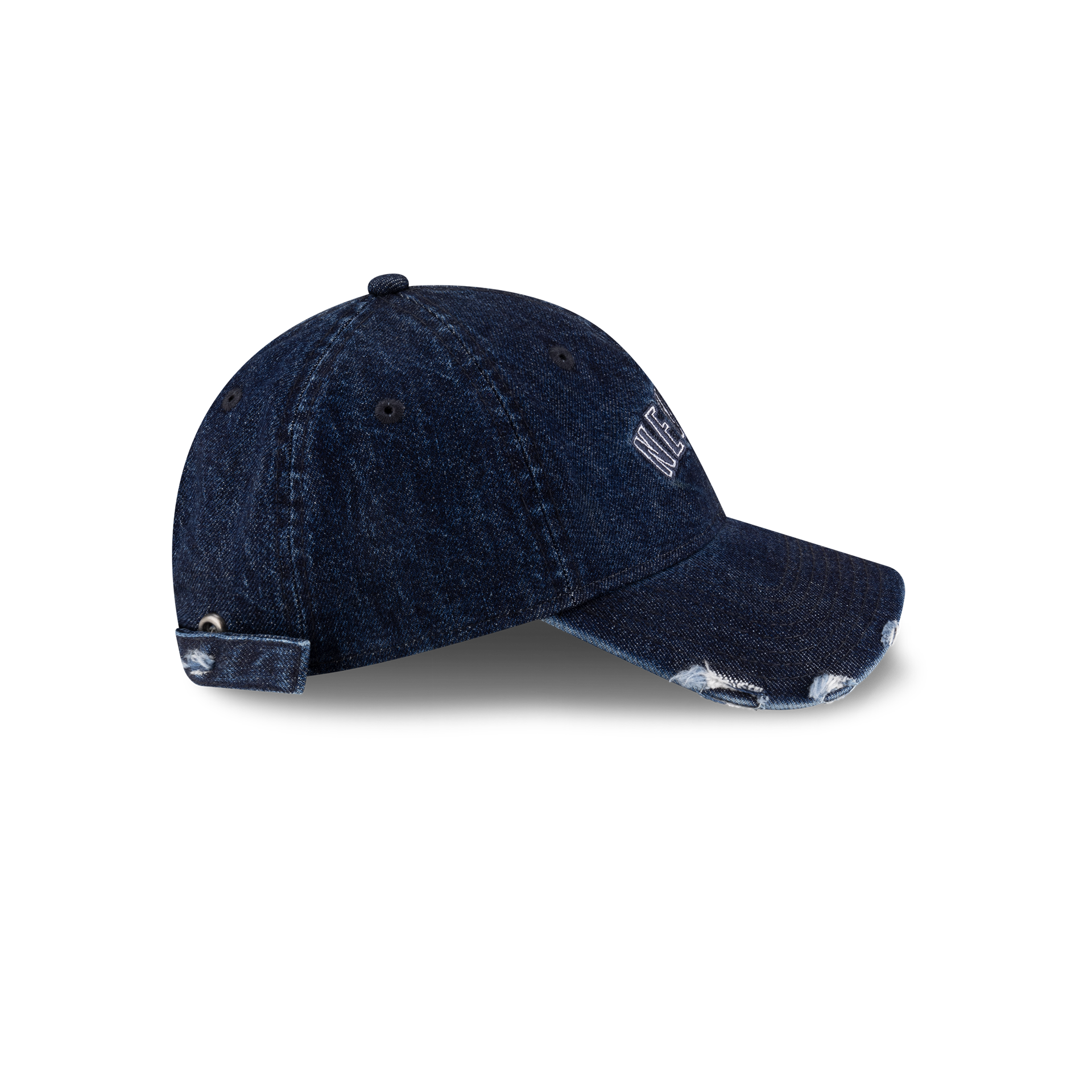 New Era Branded Sweep Rugby Denim Muted Indigo 9FORTY Adjustable Hat
