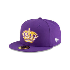 Los Angeles Kings Basic Purple 59FIFTY Fitted Hat