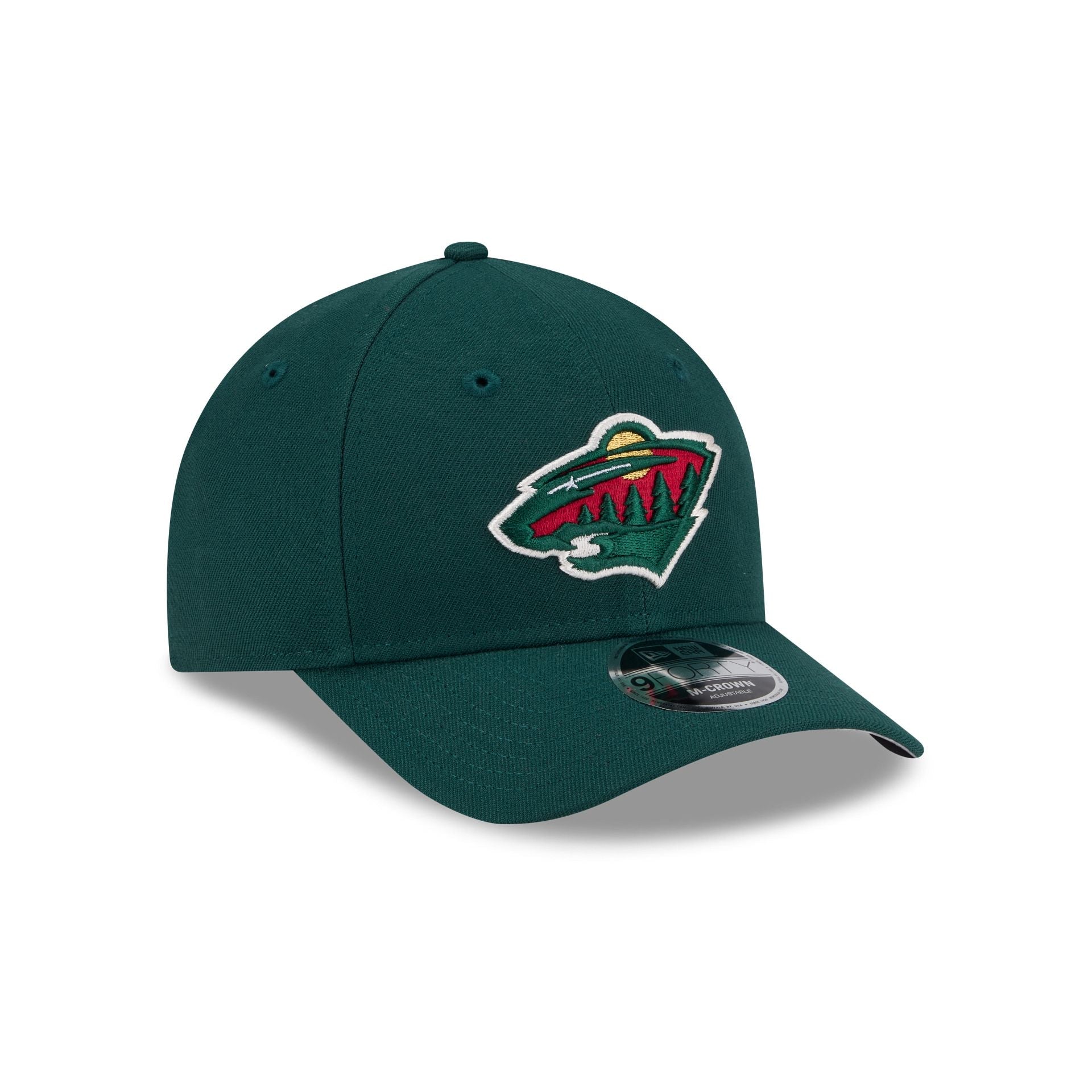 Minnesota Wild Team 9FORTY M-Crown Snapback Hat