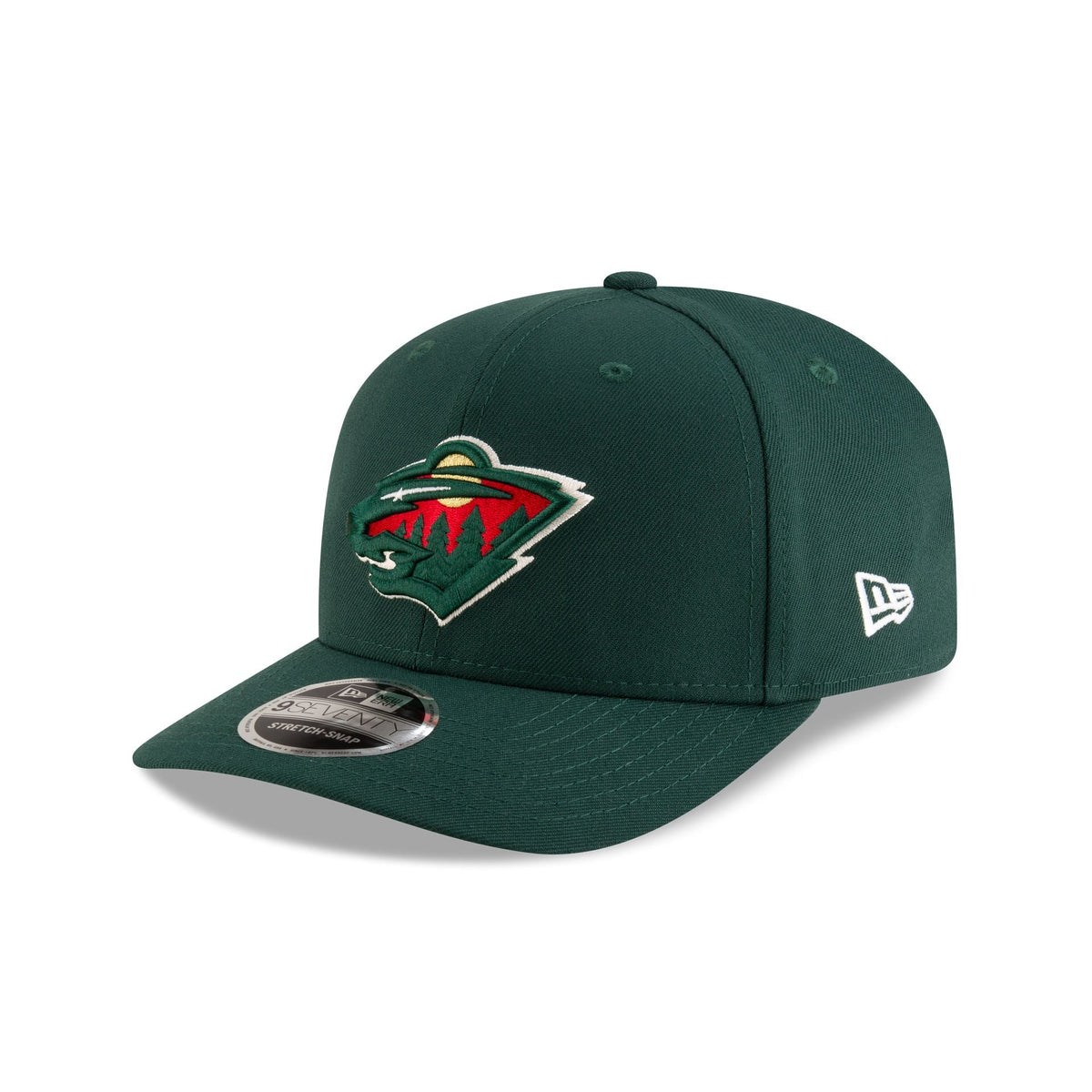 Minnesota Wild Team 9SEVENTY Stretch-Snap Hat