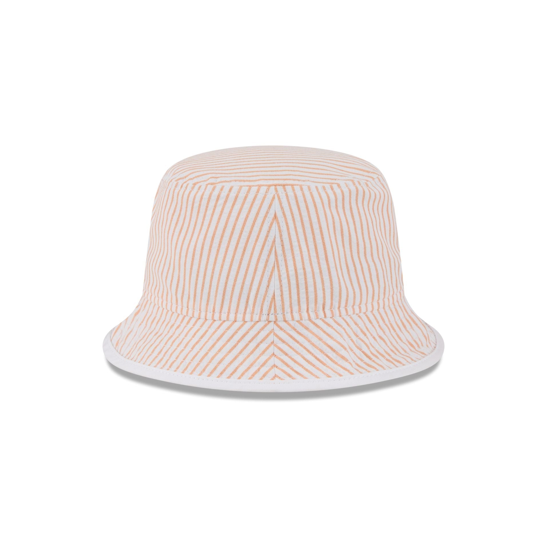 New Era Cap Orange Pinstripe Bucket Hat
