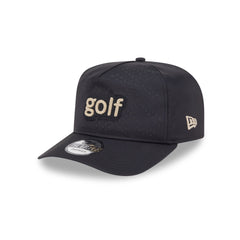 New Era Golf Black Golfer Hat