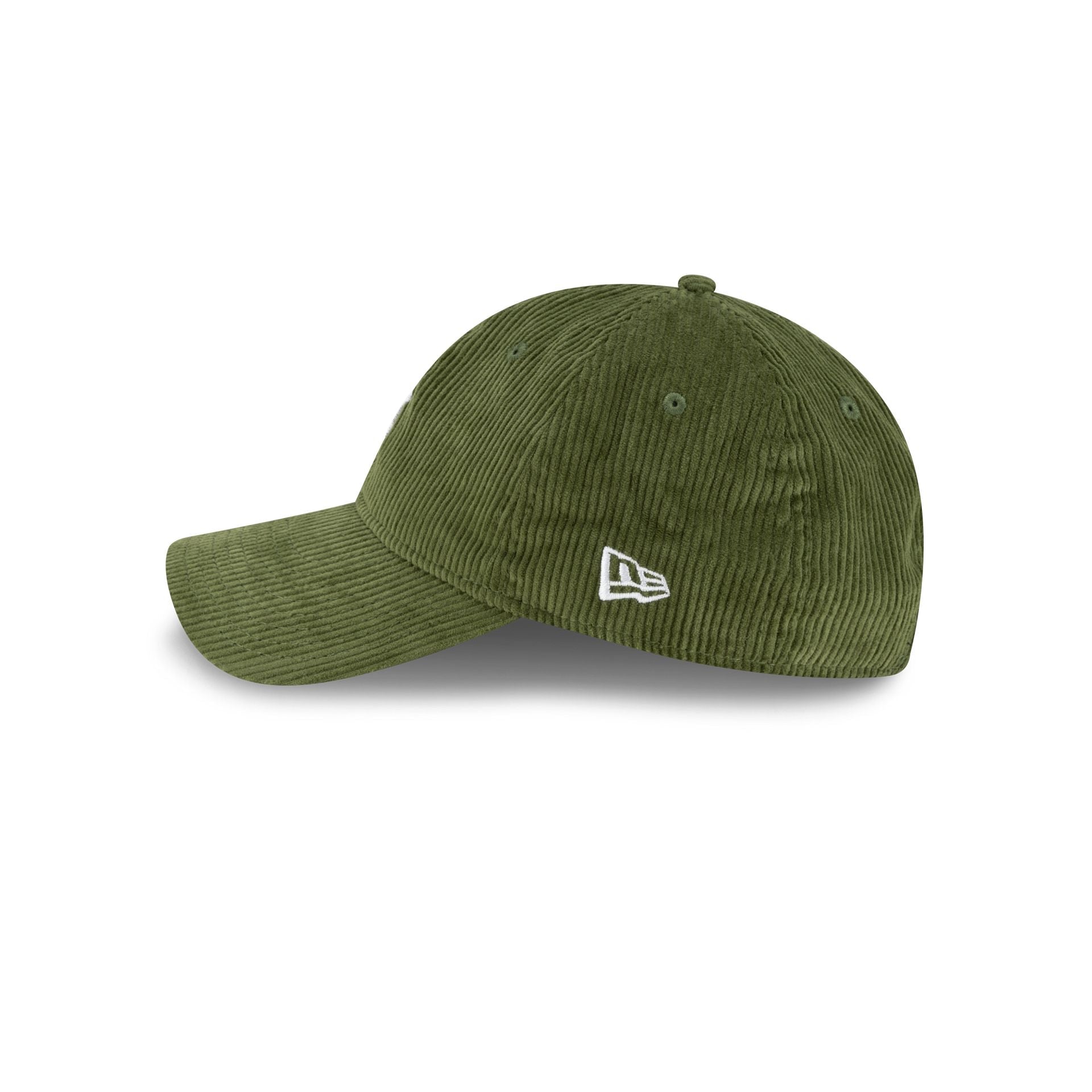 New York Yankees Mini Logo Green Corduroy 9TWENTY Adjustable Hat
