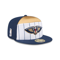 New Orleans Pelicans 2025 Tip-Off Split Panel 59FIFTY Fitted Hat