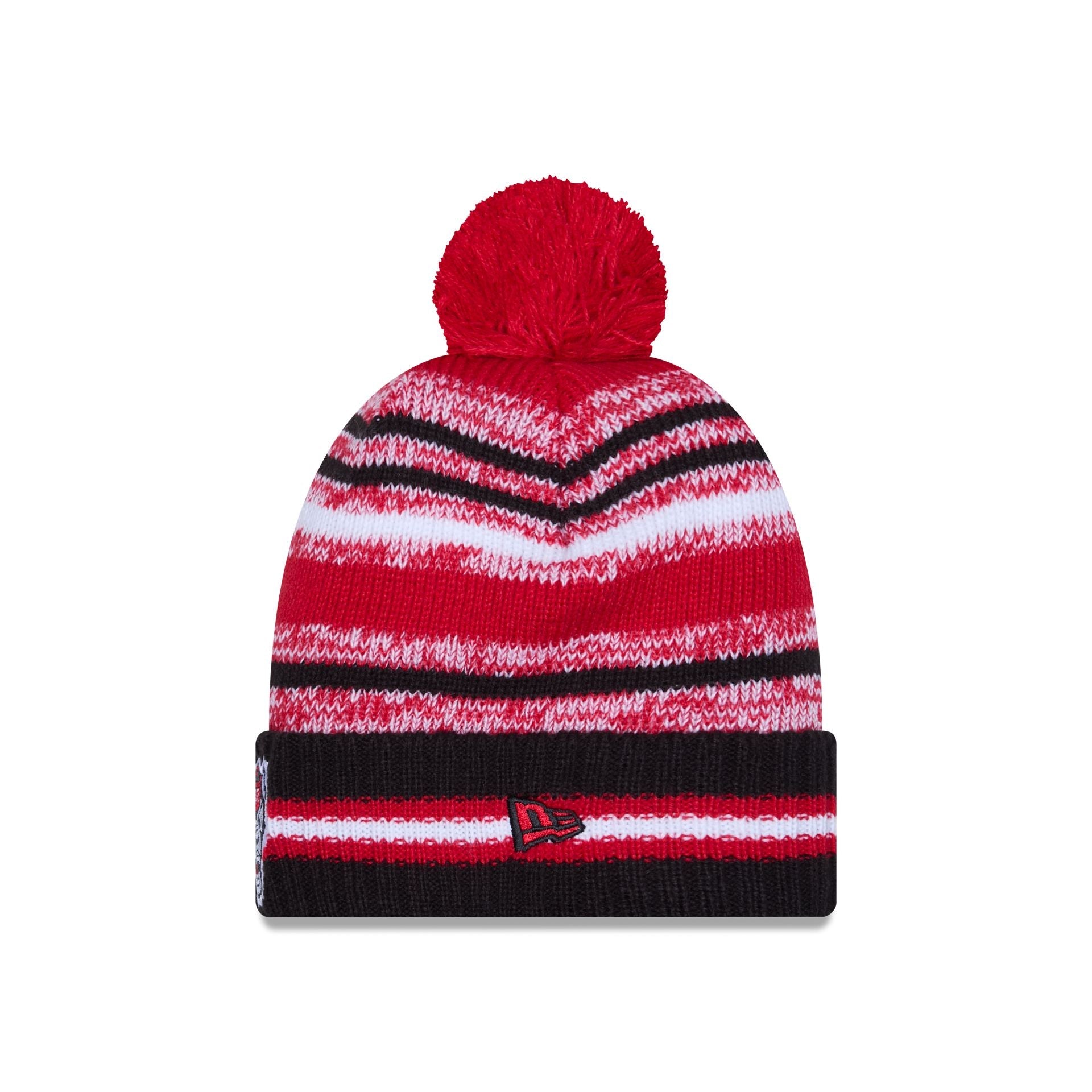 NC State Wolfpack Cheer Pom Knit Hat