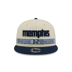 Memphis Grizzlies 2025 City Edition Chrome White Corduroy 9FIFTY Snapback Hat