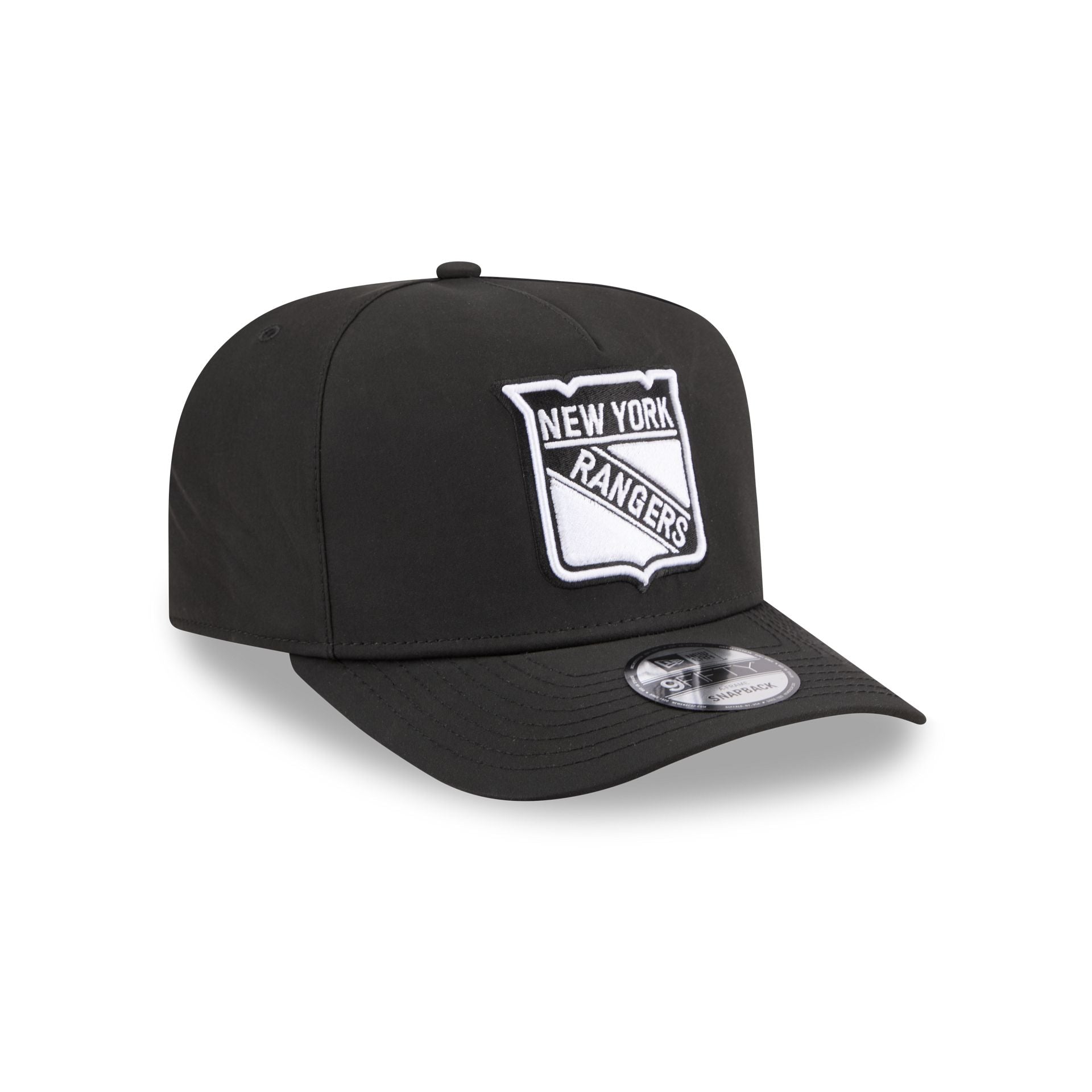 New York Rangers GORE-TEX Black 9FIFTY A-Frame Snapback Hat