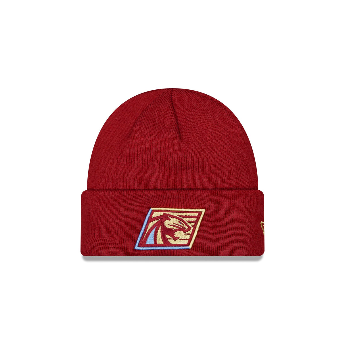Michigan Panthers Red Cuff Knit Beanie