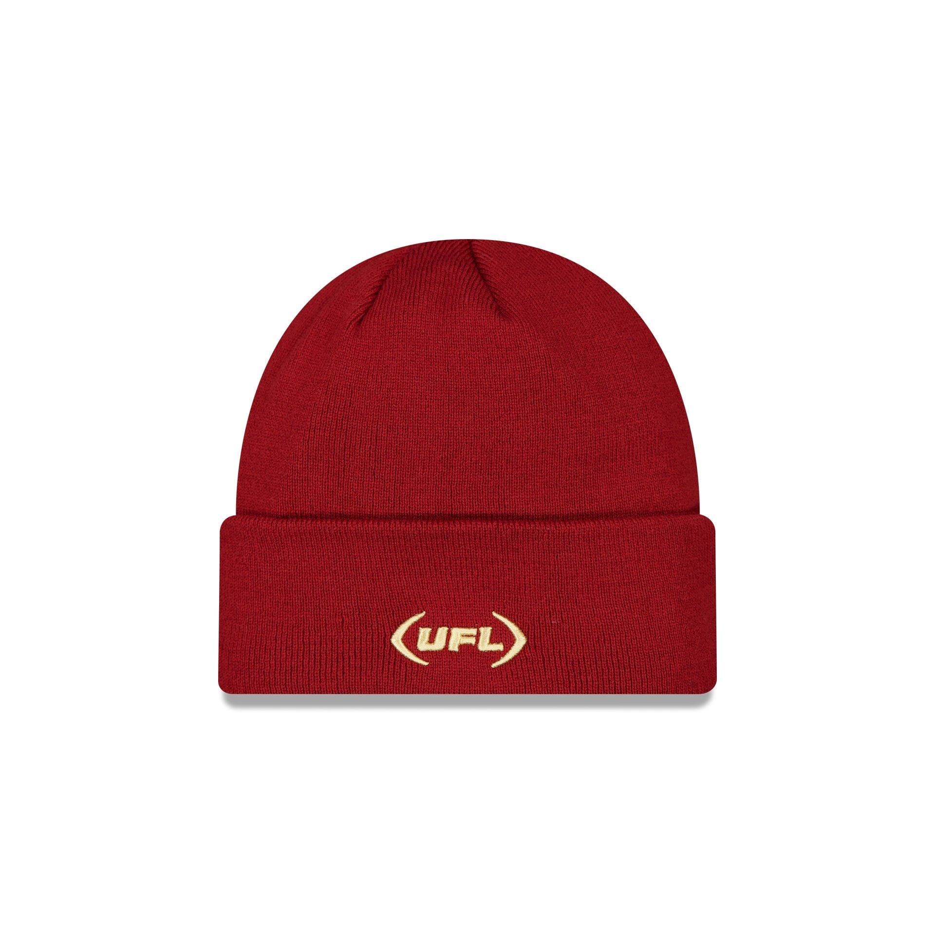 Michigan Panthers Red Cuff Knit Beanie