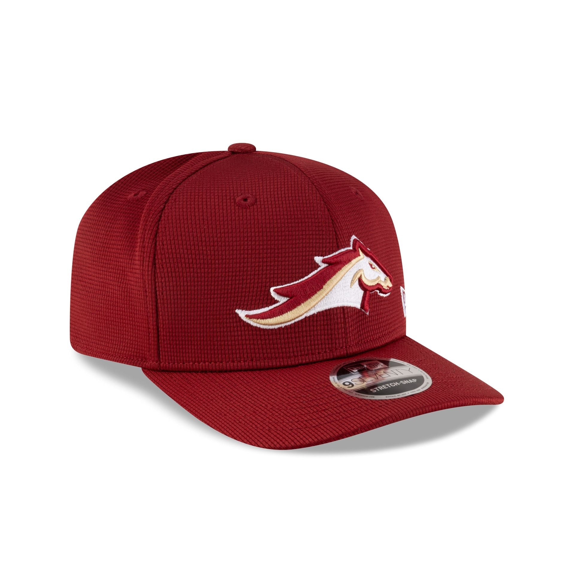 Birmingham Stallions Red 9SEVENTY Stretch-Snap Hat