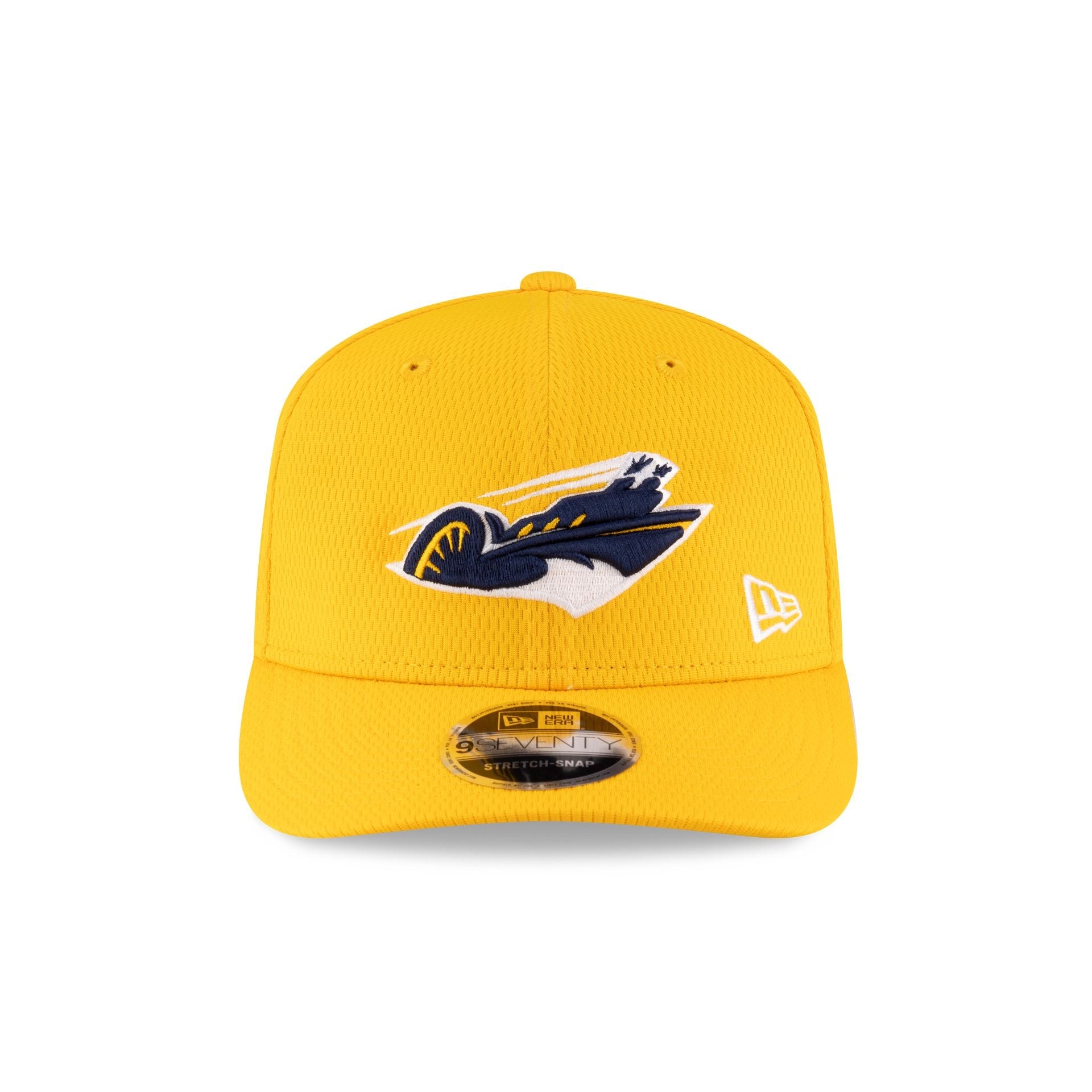 Memphis Showboats Yellow 9SEVENTY Stretch-Snap Hat