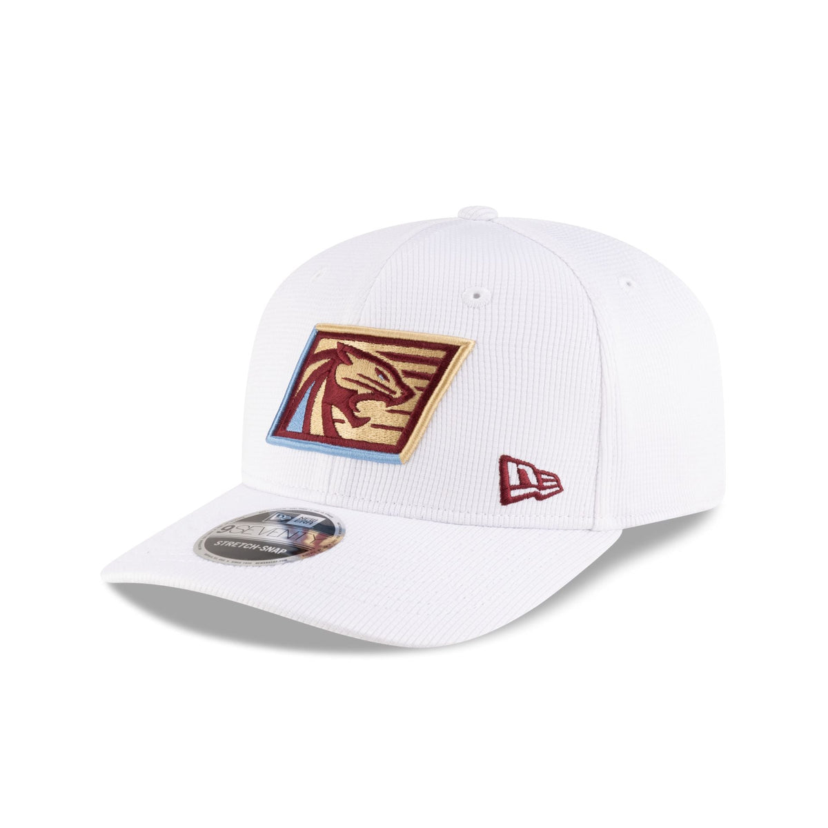 Michigan Panthers White 9SEVENTY Stretch-Snap Hat