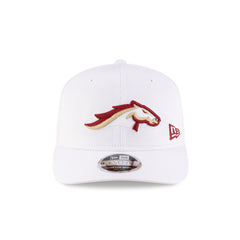 Birmingham Stallions White 9SEVENTY Stretch-Snap Hat