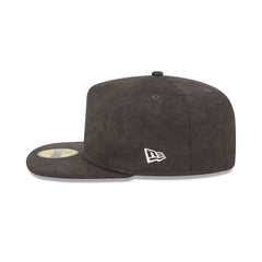 New Era Cap Washed Twill Black 59FIFTY A-Frame Fitted Hat