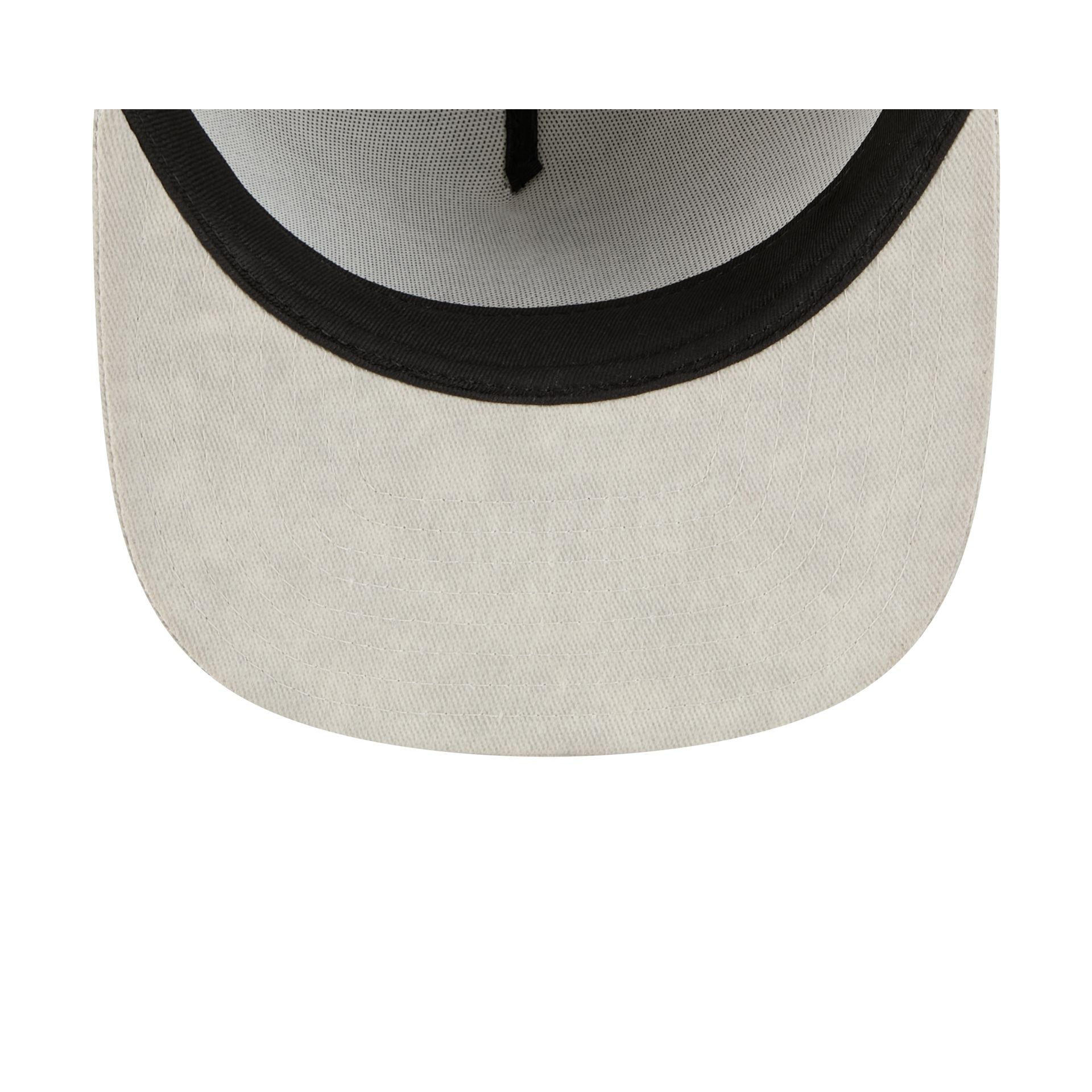 New Era Cap Washed Twill Light Biege 59FIFTY A-Frame Fitted Hat